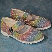 Туфли для девочки Кумир, разноцветные