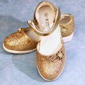 Туфли для девочки Кумир, золото