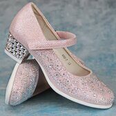 Туфли для девочки Camidy, светло-розовые
