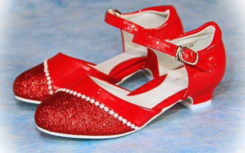 Туфли для девочки Cовёнок, красные